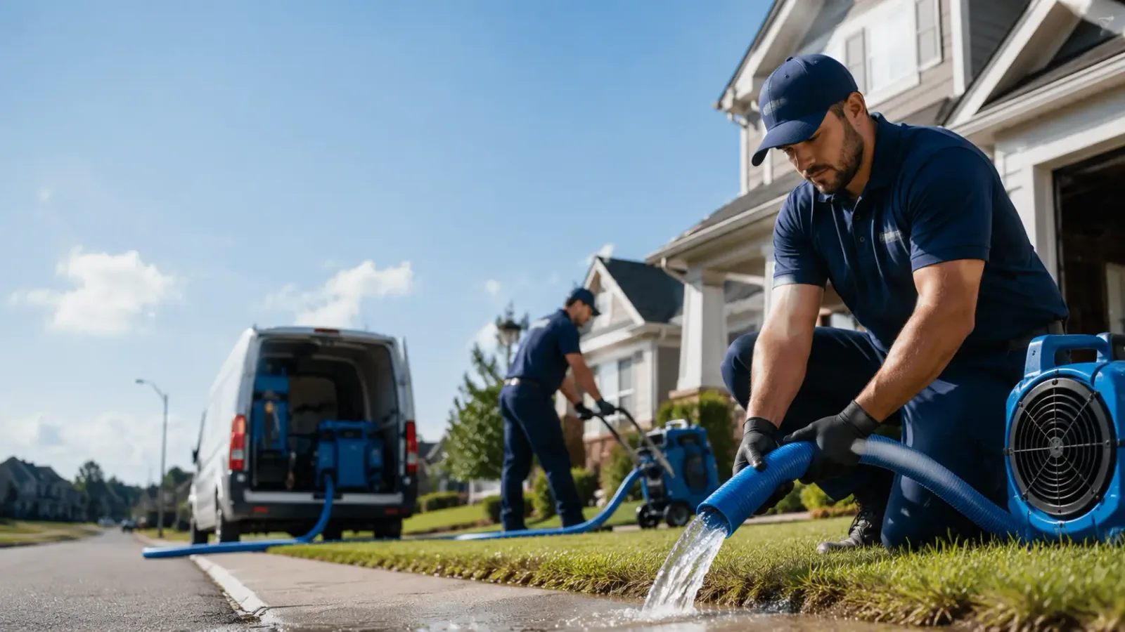 Flood Damage Restoration in Halliday, ND
